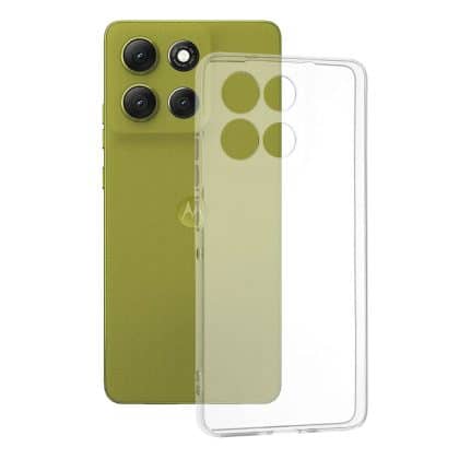 Techsuit Clear Silicone - θήκη για Motorola Moto G86 - Διάφανο