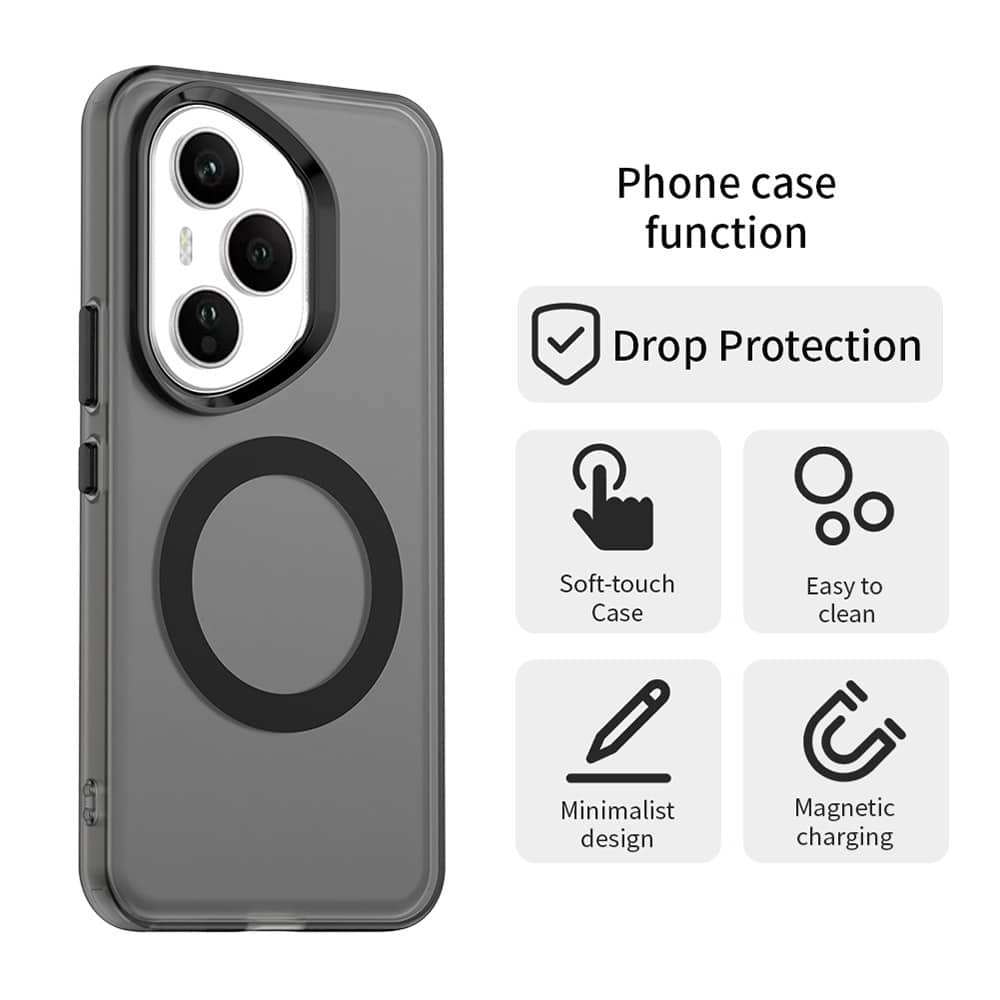 Techsuit CandyCase MagSafe - θήκη για Honor 400 Pro - Μαύρο - Image 2