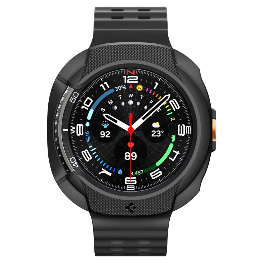 Spigen - Liquid Air - Samsung Galaxy Watch8 Classic - Matte Black - Image 5