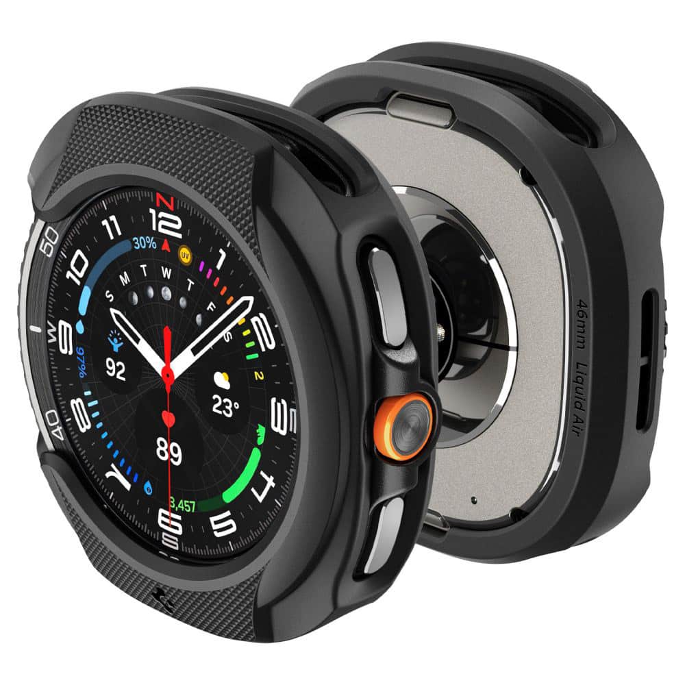 Spigen - Liquid Air - Samsung Galaxy Watch8 Classic - Matte Black - Image 2