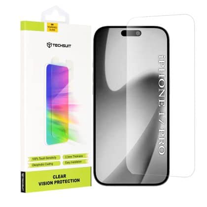 Techsuit - Γυαλί Clear Vision - iPhone 17 Pro - Διαφανές