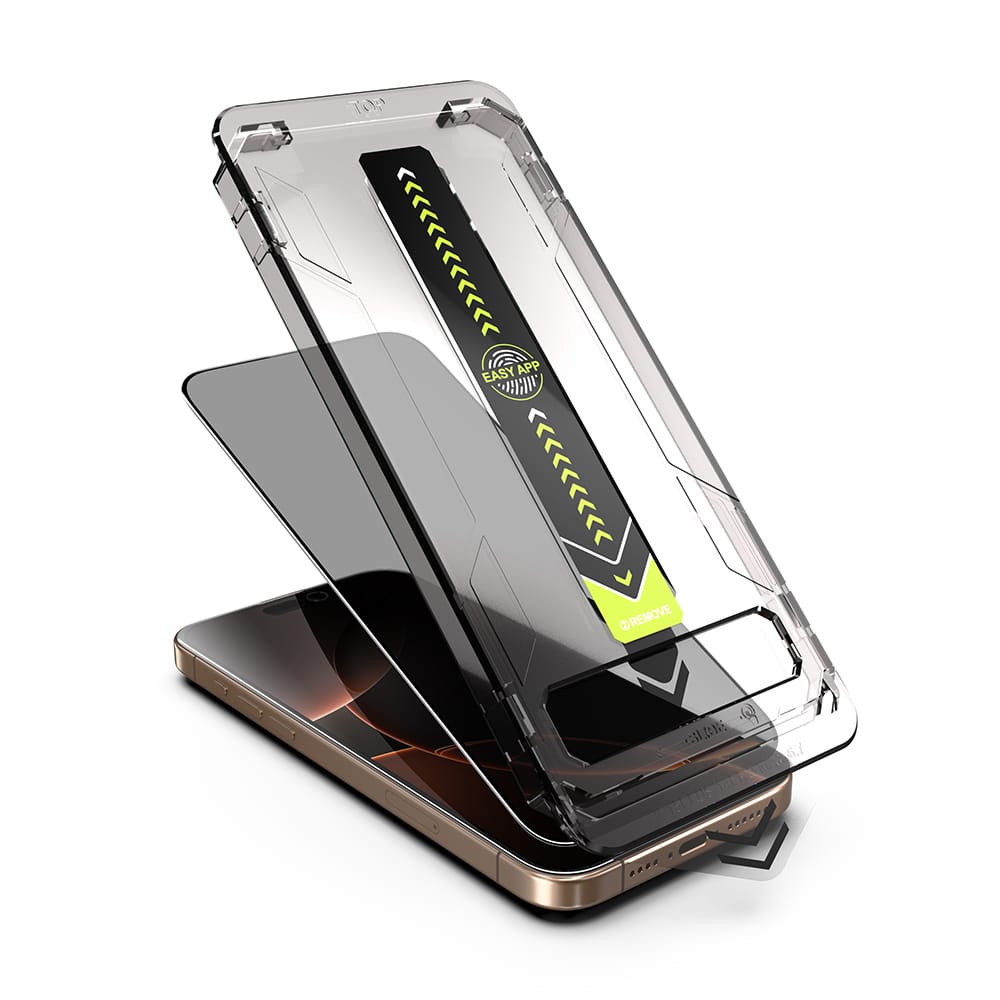 Techsuit - TitanGlass FullCover - iPhone 15 Pro - Απόρρητο - Image 5