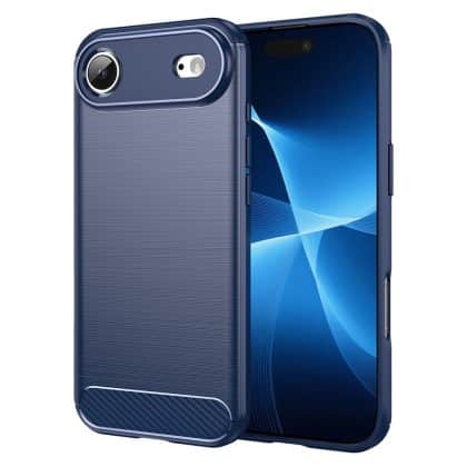 Techsuit Carbon Silicone - θήκη για Apple iPhone Air - Μπλε