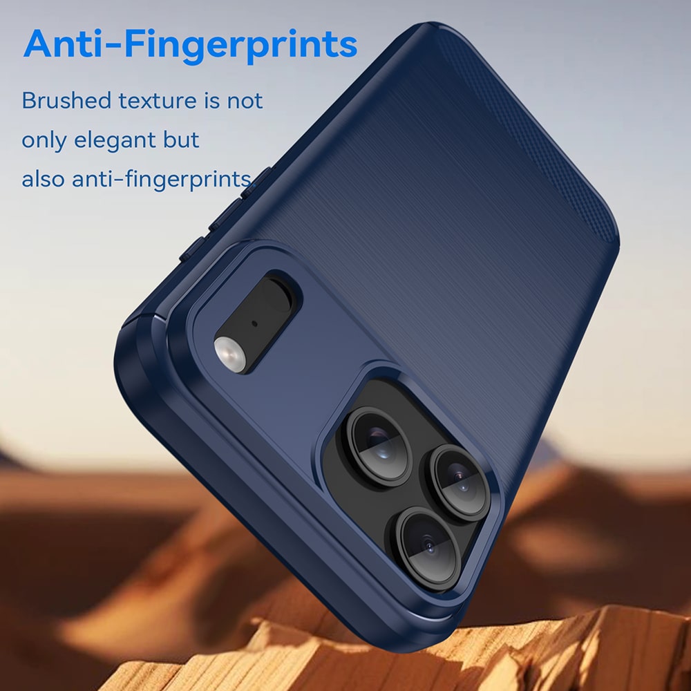 Techsuit Carbon Silicone - θήκη για Apple iPhone 17 Pro - Μπλε - Image 5