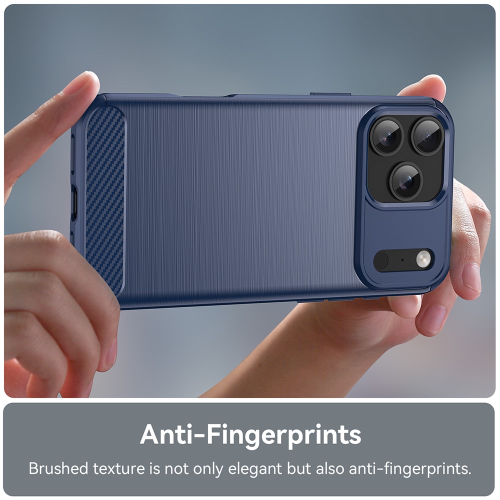 Techsuit Carbon Silicone - θήκη για Apple iPhone 17 Pro - Μπλε - Image 4