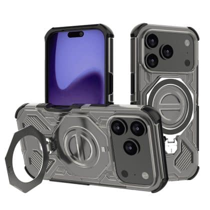 Techsuit Carbon Shield PRO - θήκη για Apple iPhone 17 Pro - Μαύρο