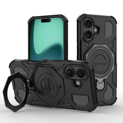 Techsuit Carbon Shield PRO - θήκη για Apple iPhone 17 - Μαύρο