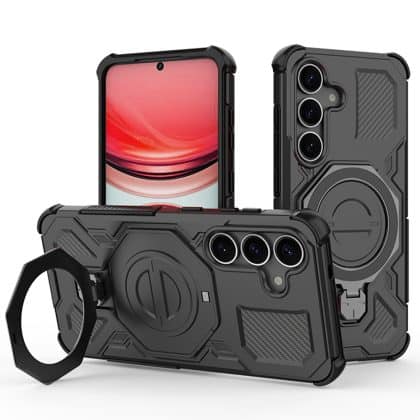 Techsuit Carbon Shield PRO - θήκη για Samsung Galaxy S25 Plus - Μαύρο