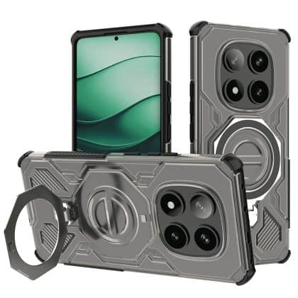 Techsuit Carbon Shield PRO - θήκη για Xiaomi Redmi Note 14 Pro / Poco X7 - Μαύρο