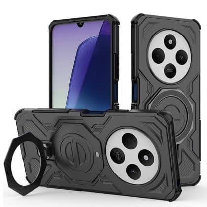 Techsuit Carbon Shield PRO - θήκη για Xiaomi Redmi 14C / Poco C75 - Μαύρο