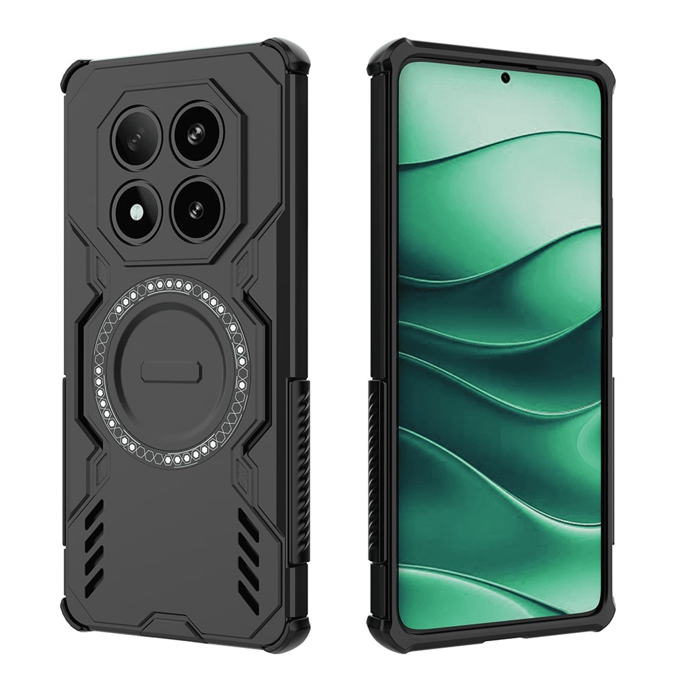 Techsuit ArmorMag - θήκη για Xiaomi Redmi Note 14 Pro / Poco X7 - Μαύρο - Image 2