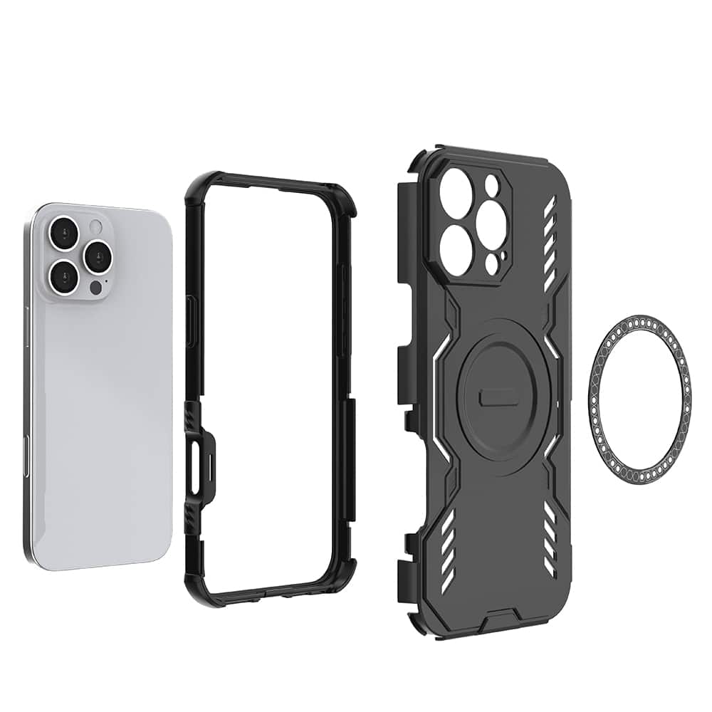 Techsuit ArmorMag - θήκη για Apple iPhone 16 Pro - Μαύρο - Image 5