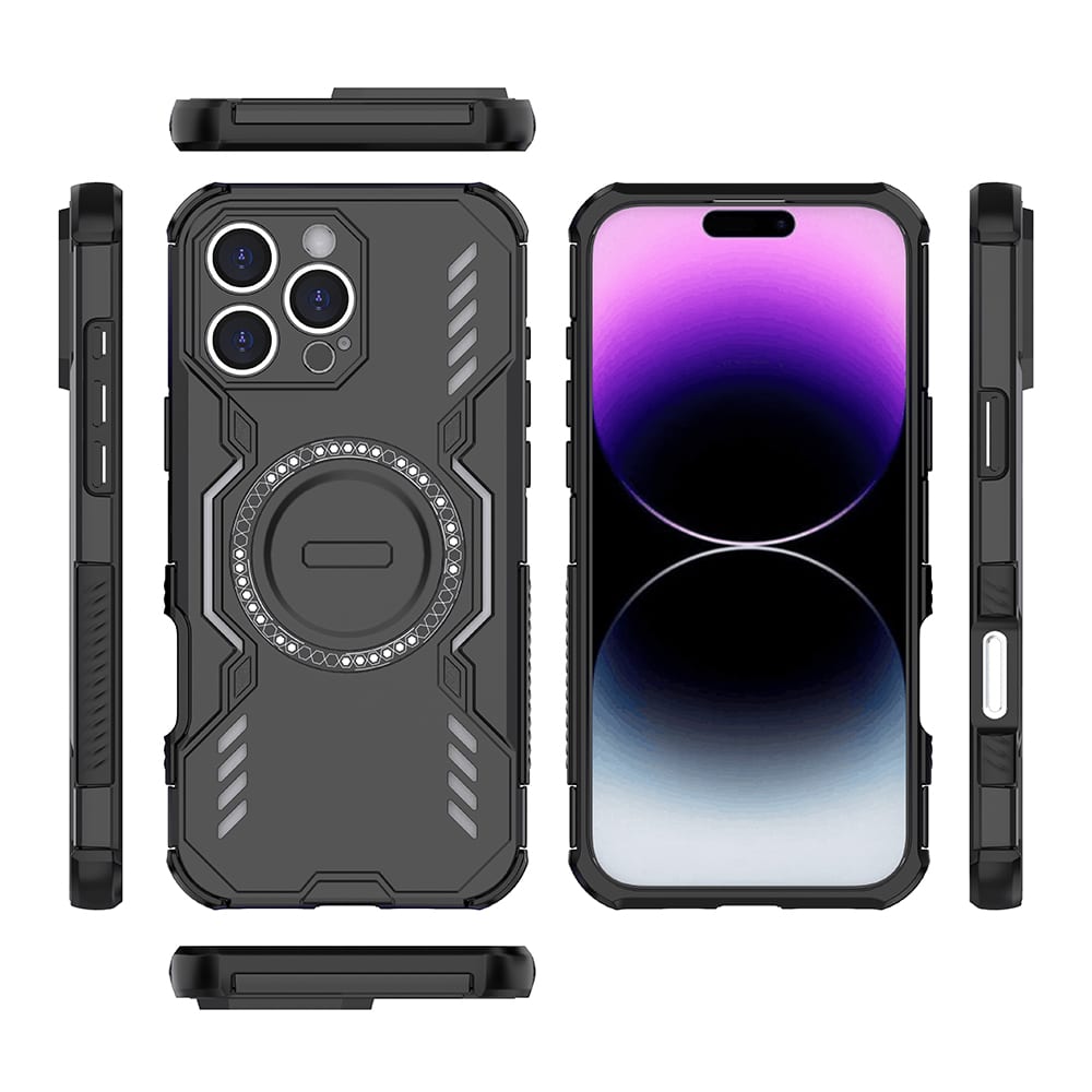 Techsuit ArmorMag - θήκη για Apple iPhone 16 Pro - Μαύρο - Image 4