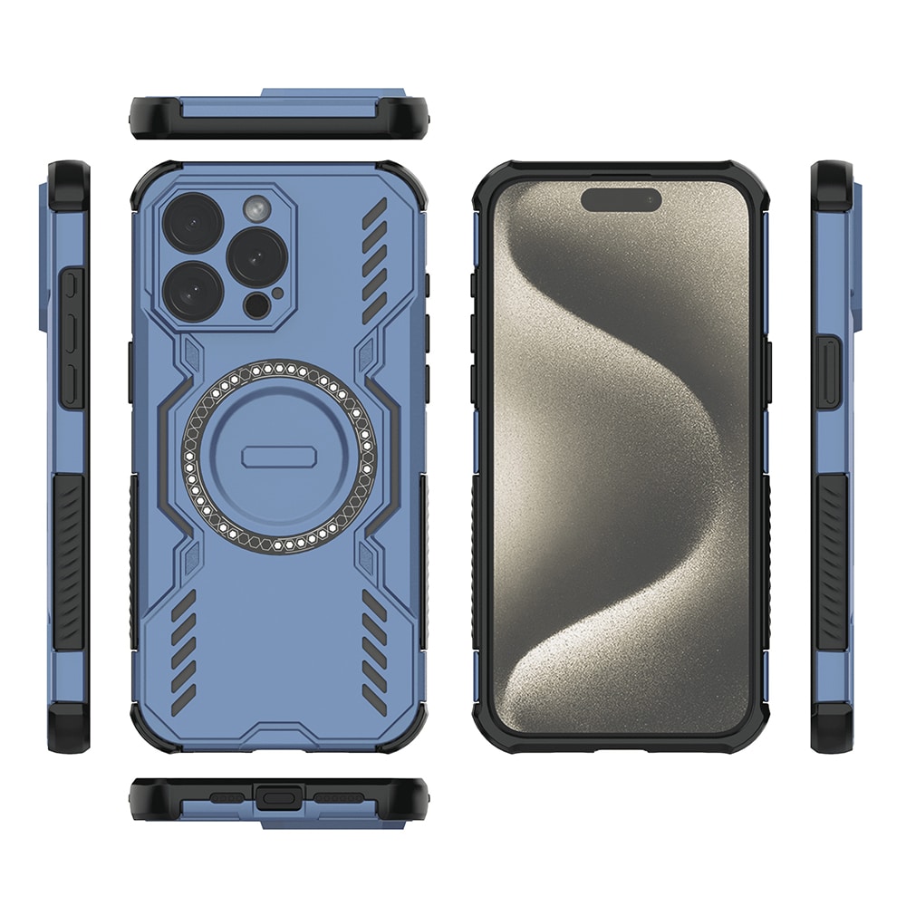 Techsuit ArmorMag - θήκη για Apple iPhone 15 Pro - Μπλε - Image 4