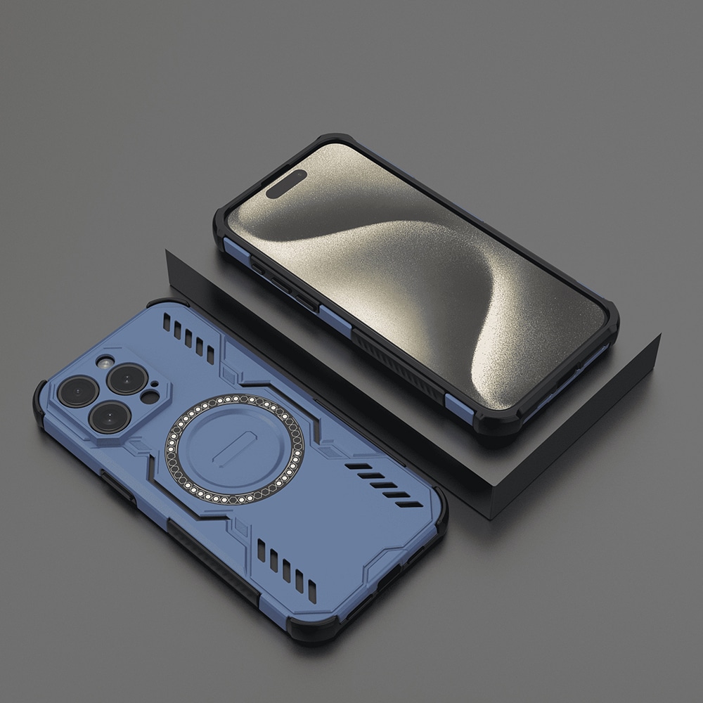 Techsuit ArmorMag - θήκη για Apple iPhone 15 Pro - Μπλε - Image 6