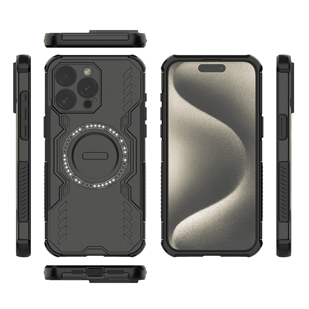 Techsuit ArmorMag - θήκη για Apple iPhone 15 Pro - Μαύρο - Image 4