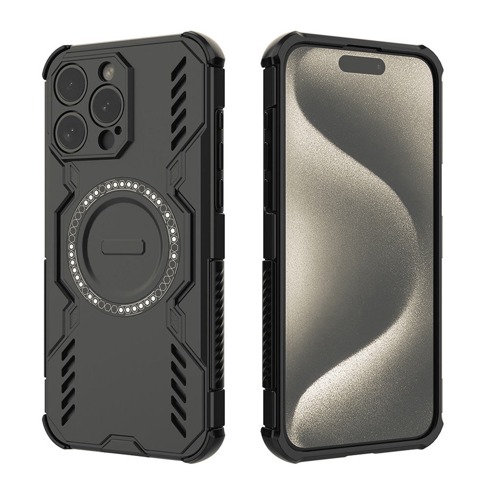 Techsuit ArmorMag - θήκη για Apple iPhone 15 Pro - Μαύρο - Image 2