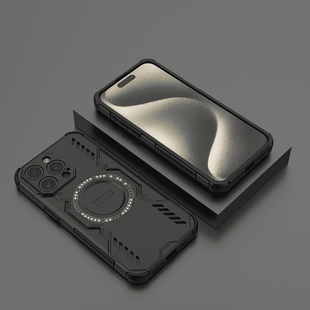 Techsuit ArmorMag - θήκη για Apple iPhone 15 Pro - Μαύρο - Image 6