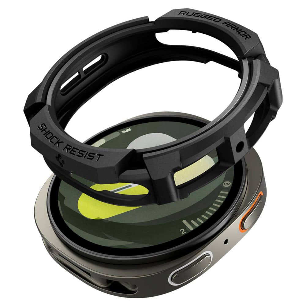 Spigen - Rugged Armor - Samsung Galaxy Watch8 44mm - Matte Black - Image 2