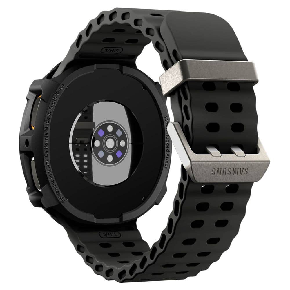 Spigen - Rugged Armor - Samsung Galaxy Watch8 44mm - Matte Black - Image 7