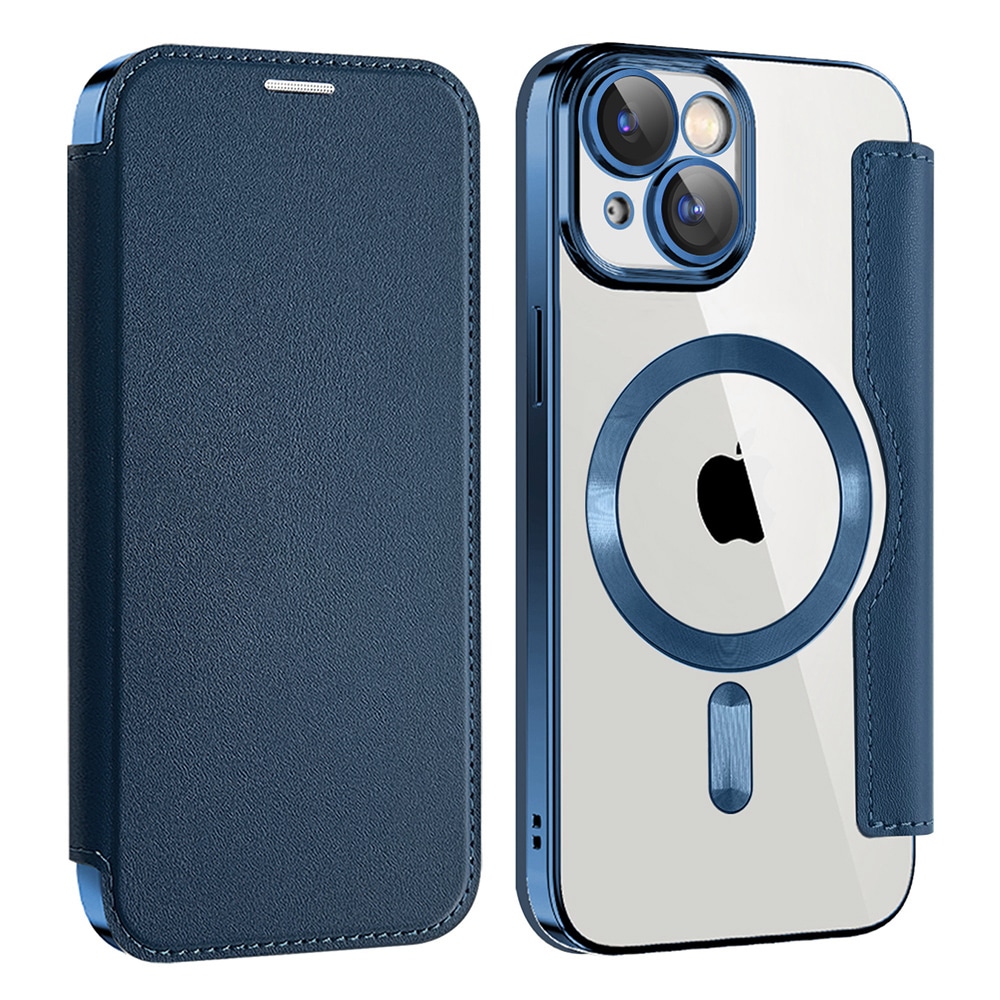 Techsuit SmartMag Book - θήκη για Apple iPhone 14 - Μπλε - Image 2