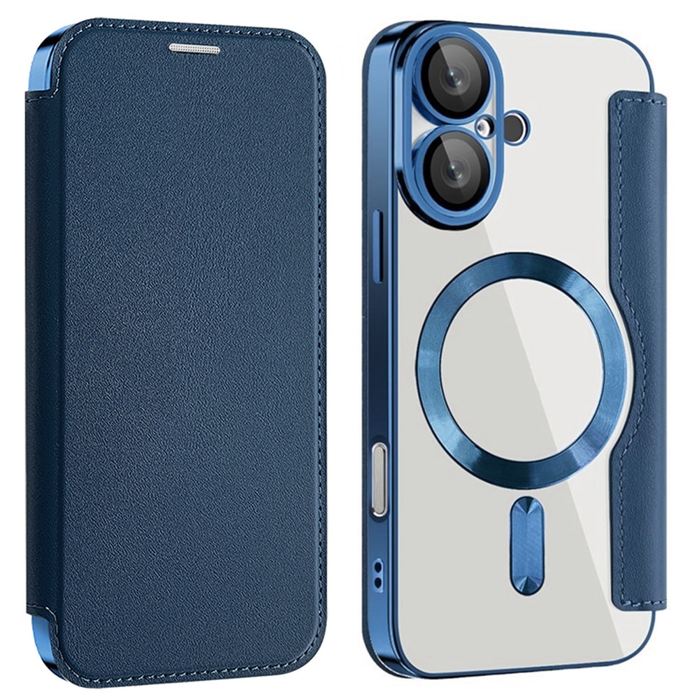 Techsuit SmartMag Book - θήκη για Apple iPhone 16 Plus - Μπλε - Image 2