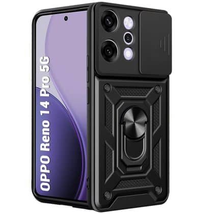 Techsuit CamShield Series - θήκη για Oppo Reno14 Pro - Μαύρο