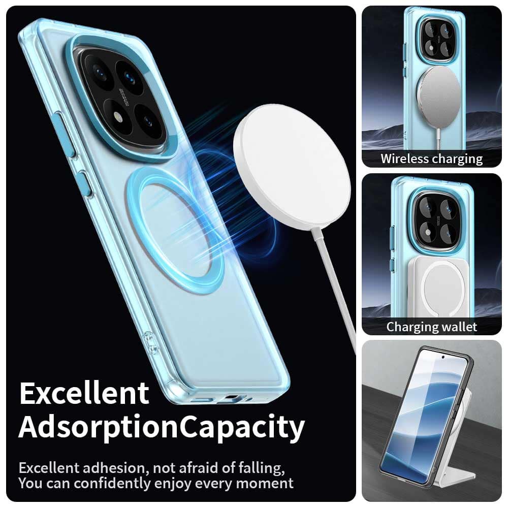 Techsuit CandyCase MagSafe - θήκη για Xiaomi Redmi Note 14 Pro 5G - Μπλε - Image 6
