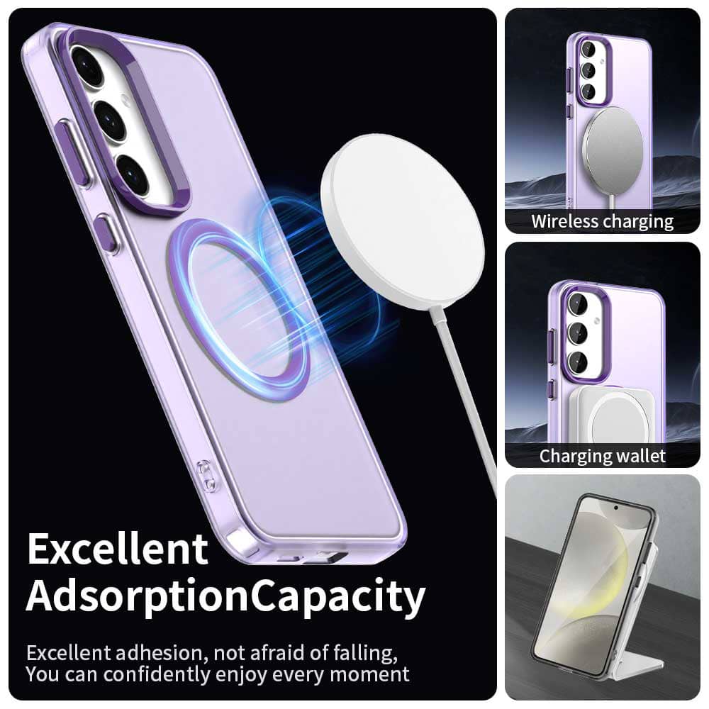 Techsuit CandyCase MagSafe - θήκη για Samsung Galaxy S24 - Μωβ - Image 3