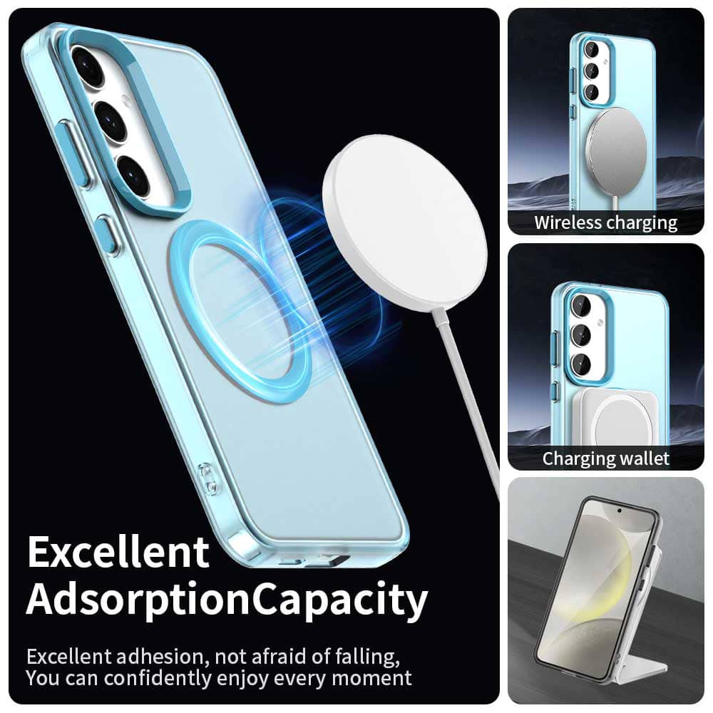 Techsuit CandyCase MagSafe - θήκη για Samsung Galaxy S24 - Μπλε - Image 3