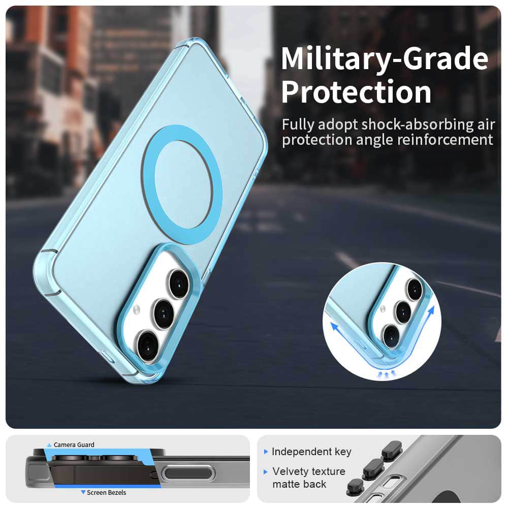 Techsuit CandyCase MagSafe - θήκη για Samsung Galaxy S24 - Μπλε - Image 2