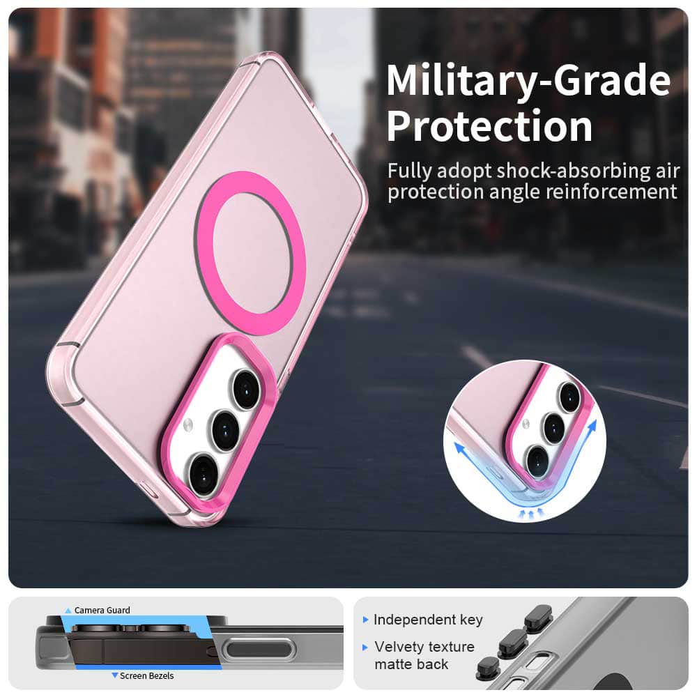 Techsuit CandyCase MagSafe - θήκη για Samsung Galaxy S24 - Ροζ - Image 2