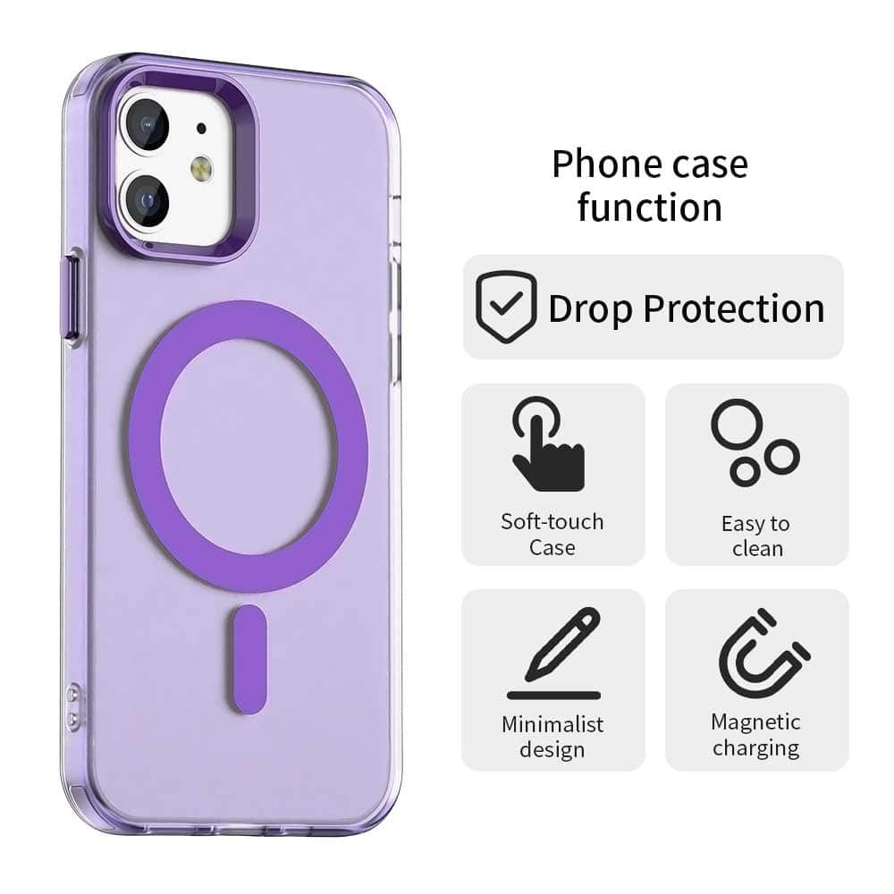Techsuit CandyCase - θήκη για Apple iPhone 12 / Pro - Μωβ - Image 2