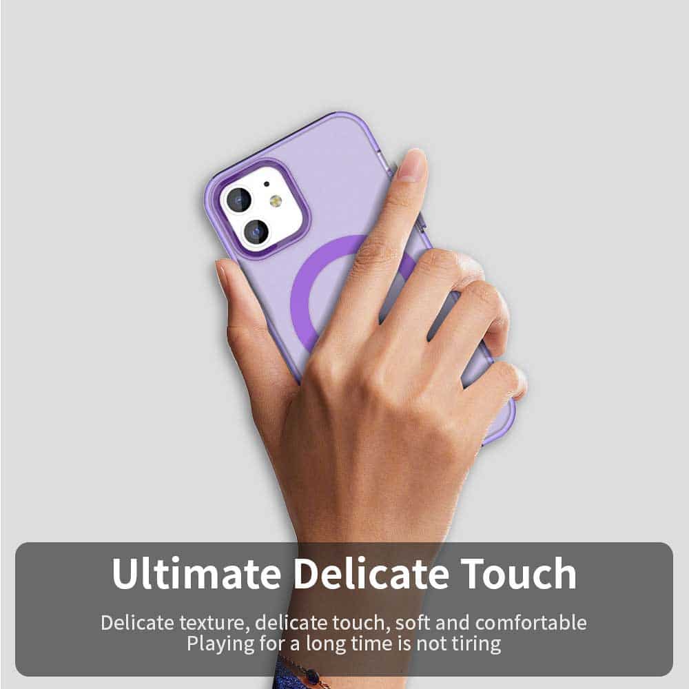 Techsuit CandyCase - θήκη για Apple iPhone 12 / Pro - Μωβ - Image 4