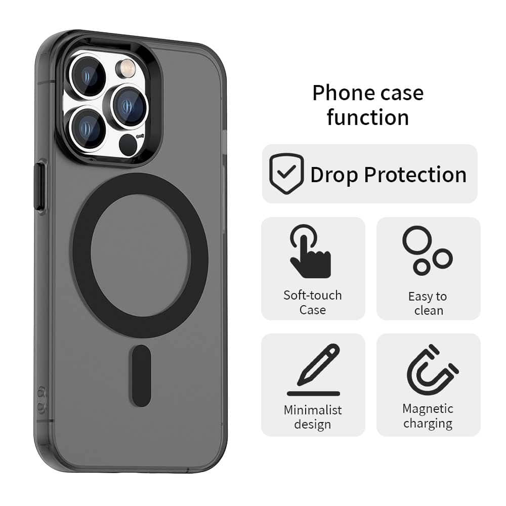 Techsuit CandyCase - θήκη για Apple iPhone 12 Pro Max - Μαύρο - Image 2