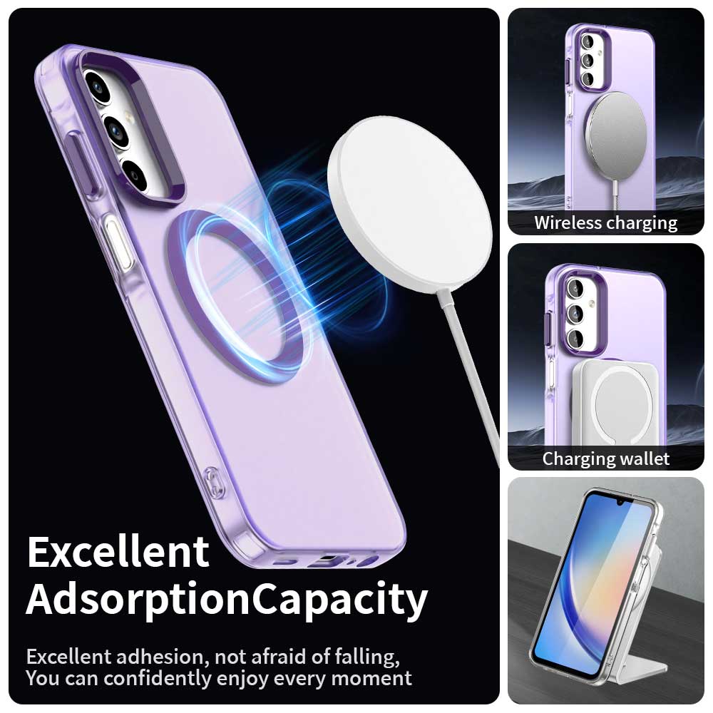 Techsuit CandyCase MagSafe - θήκη για Samsung Galaxy A55 - Μωβ - Image 3