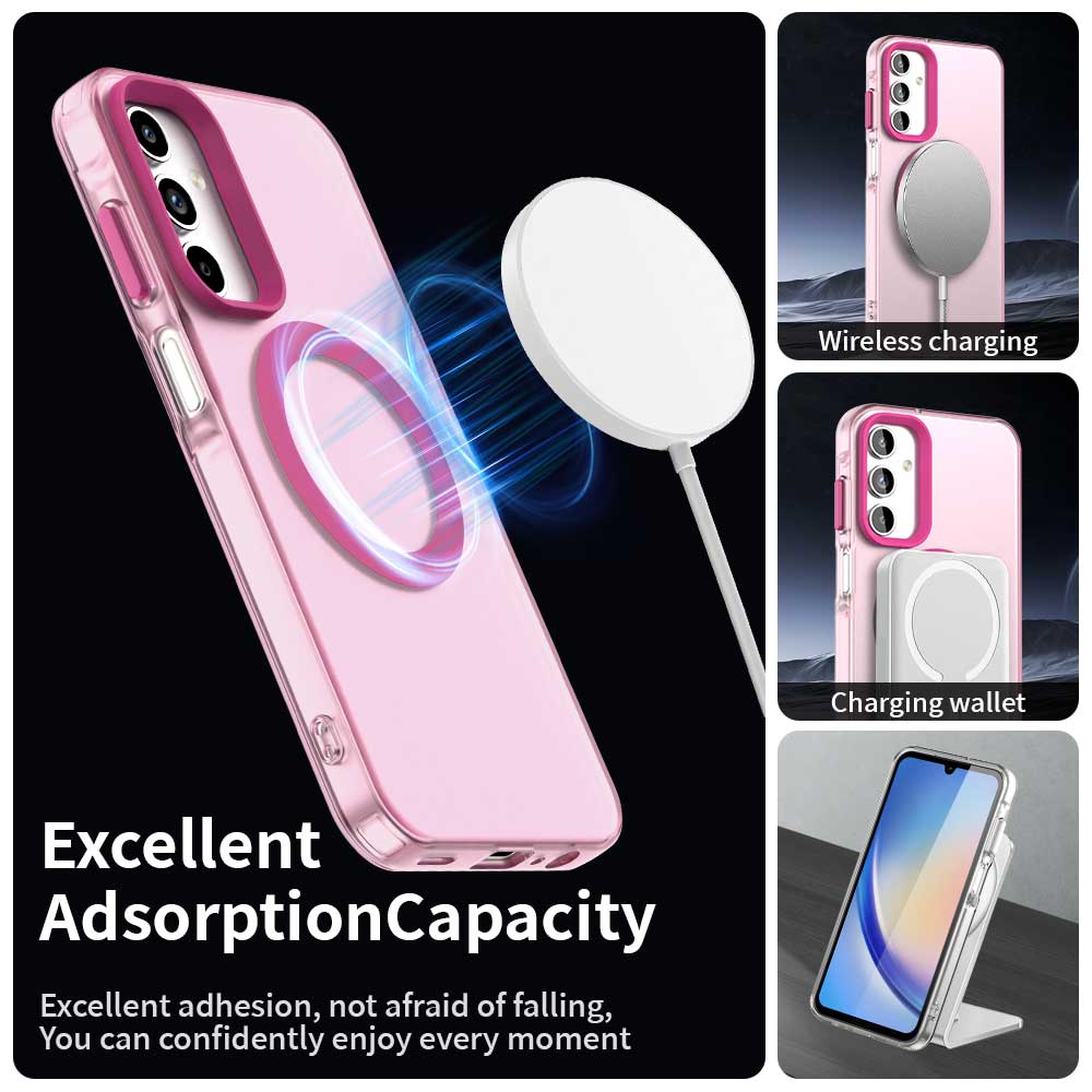 Techsuit CandyCase MagSafe - θήκη για Samsung Galaxy A55 - Ροζ - Image 3
