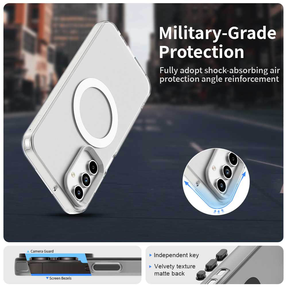 Techsuit CandyCase MagSafe - θήκη για Samsung Galaxy A15 - Λευκό - Image 3
