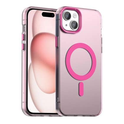 Techsuit CandyCase MagSafe - θήκη για Apple iPhone 15 Plus - Ροζ