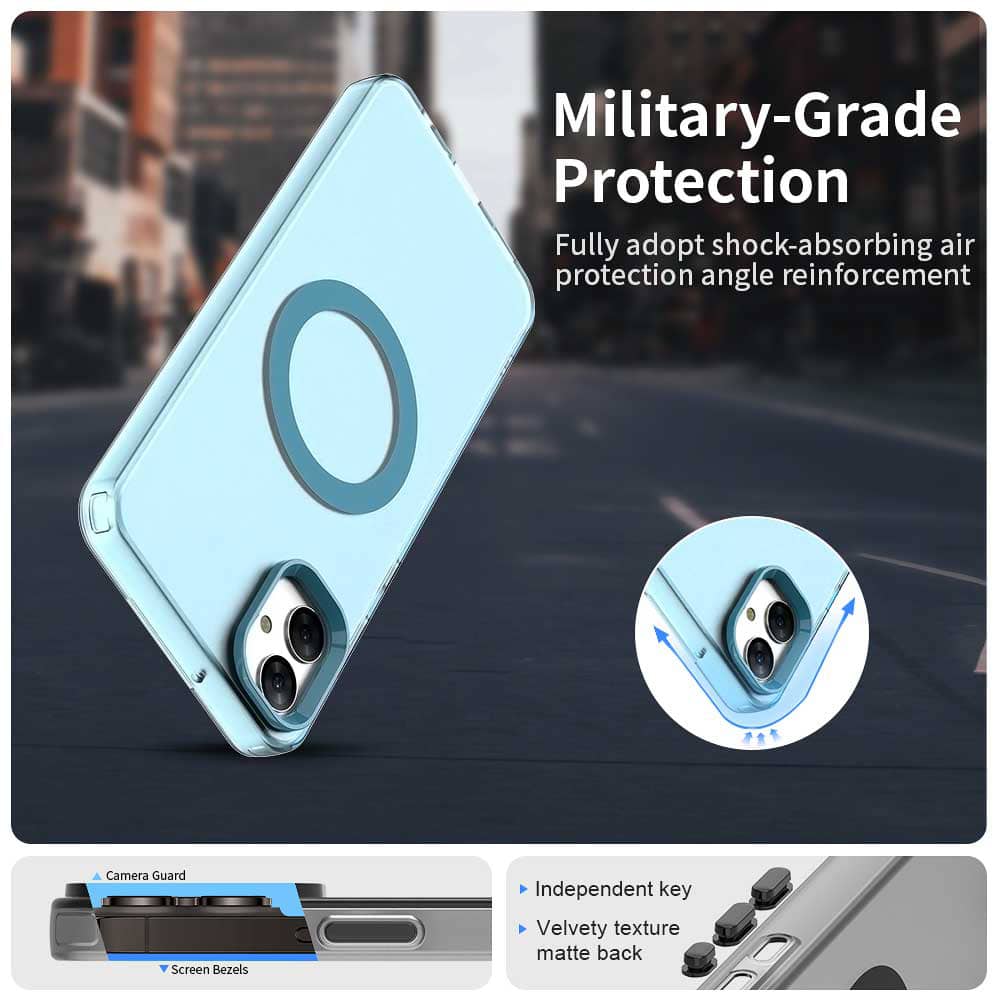 Techsuit CandyCase MagSafe - θήκη για Samsung Galaxy A05 - Μπλε - Image 3