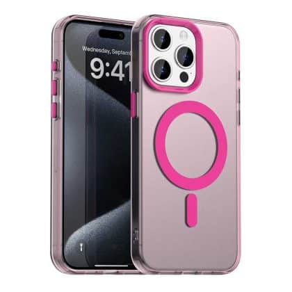 Techsuit CandyCase - θήκη για Apple iPhone 15 Pro Max - Ροζ
