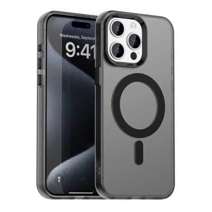 Techsuit CandyCase - θήκη για Apple iPhone 15 Pro - Μαύρο