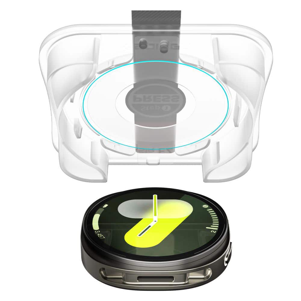 Spigen - Glas.tr Ez Fit (2 Pack) - Samsung Galaxy Watch8 40mm - Clear - Image 2