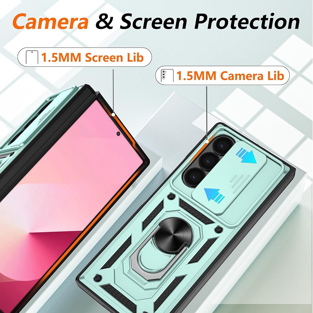 Techsuit CamShield Series - θήκη για Samsung Galaxy Z Fold7 - Πράσινο - Image 5