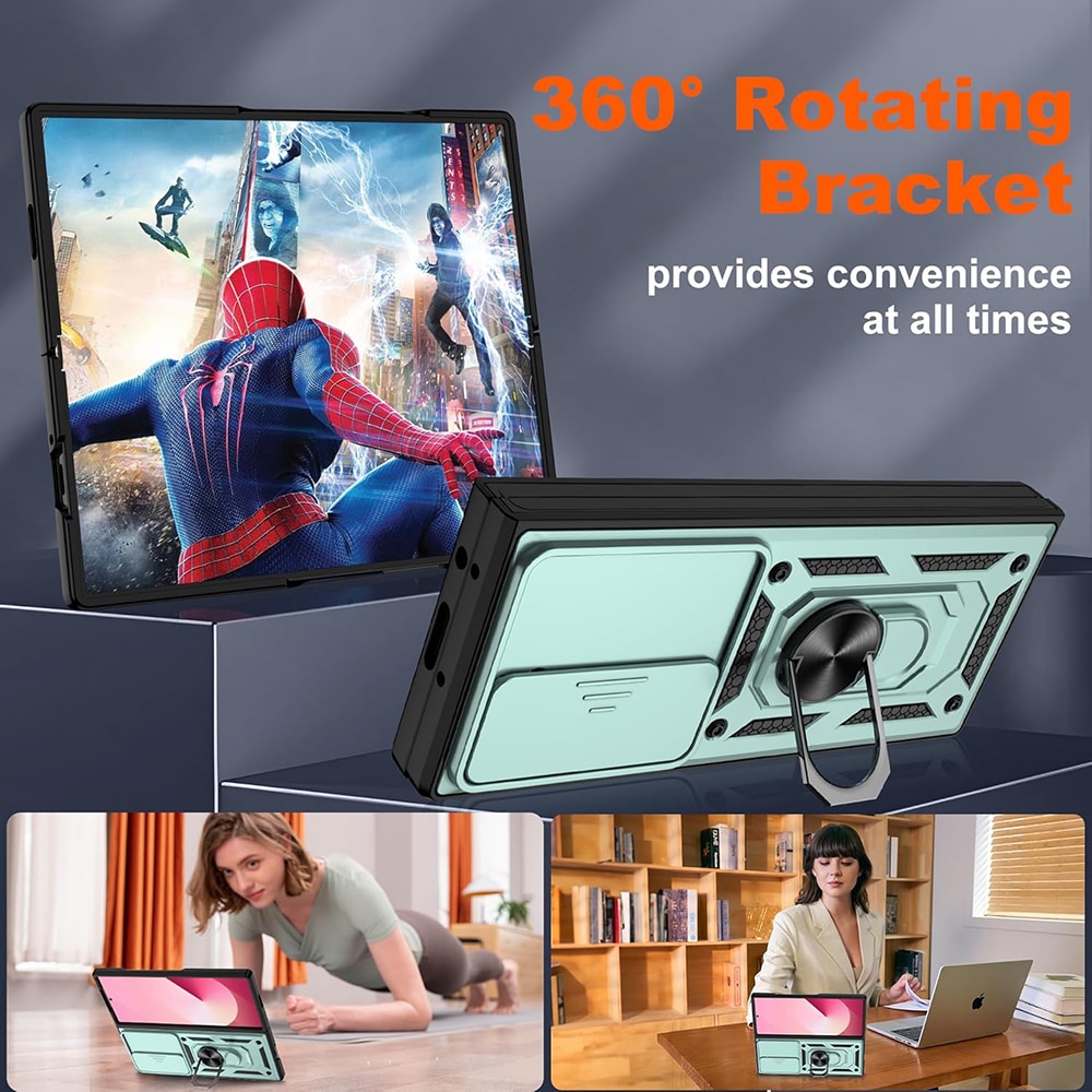 Techsuit CamShield Series - θήκη για Samsung Galaxy Z Fold7 - Πράσινο - Image 3