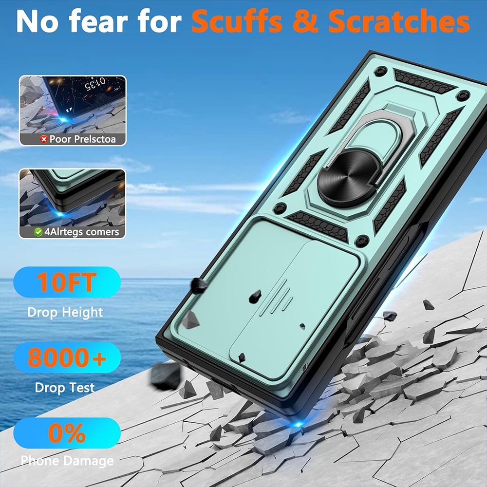 Techsuit CamShield Series - θήκη για Samsung Galaxy Z Fold7 - Πράσινο - Image 4