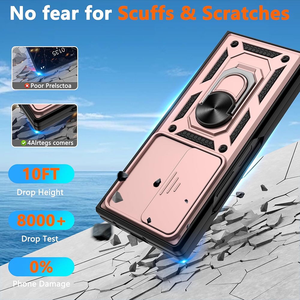 Techsuit CamShield Series - θήκη για Samsung Galaxy Z Fold7 - Ροζ - Image 6