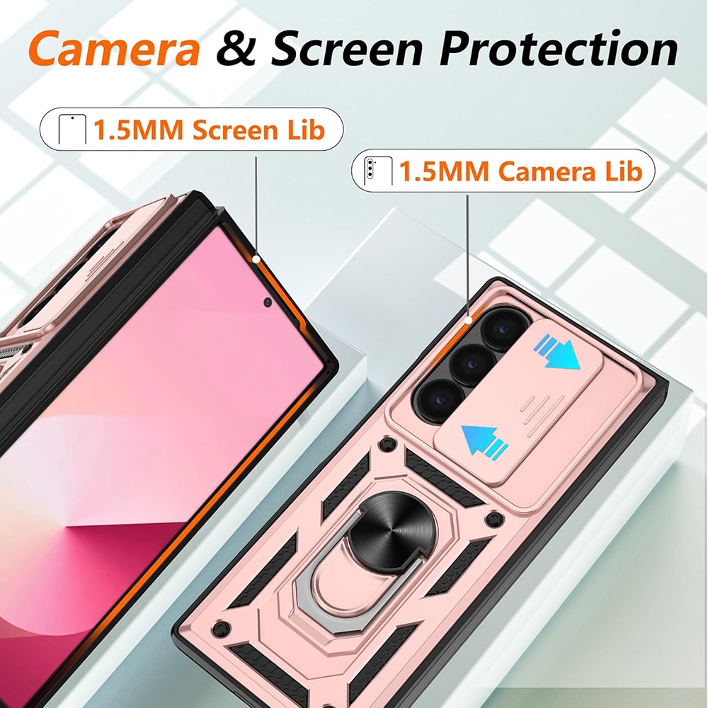 Techsuit CamShield Series - θήκη για Samsung Galaxy Z Fold7 - Ροζ - Image 4