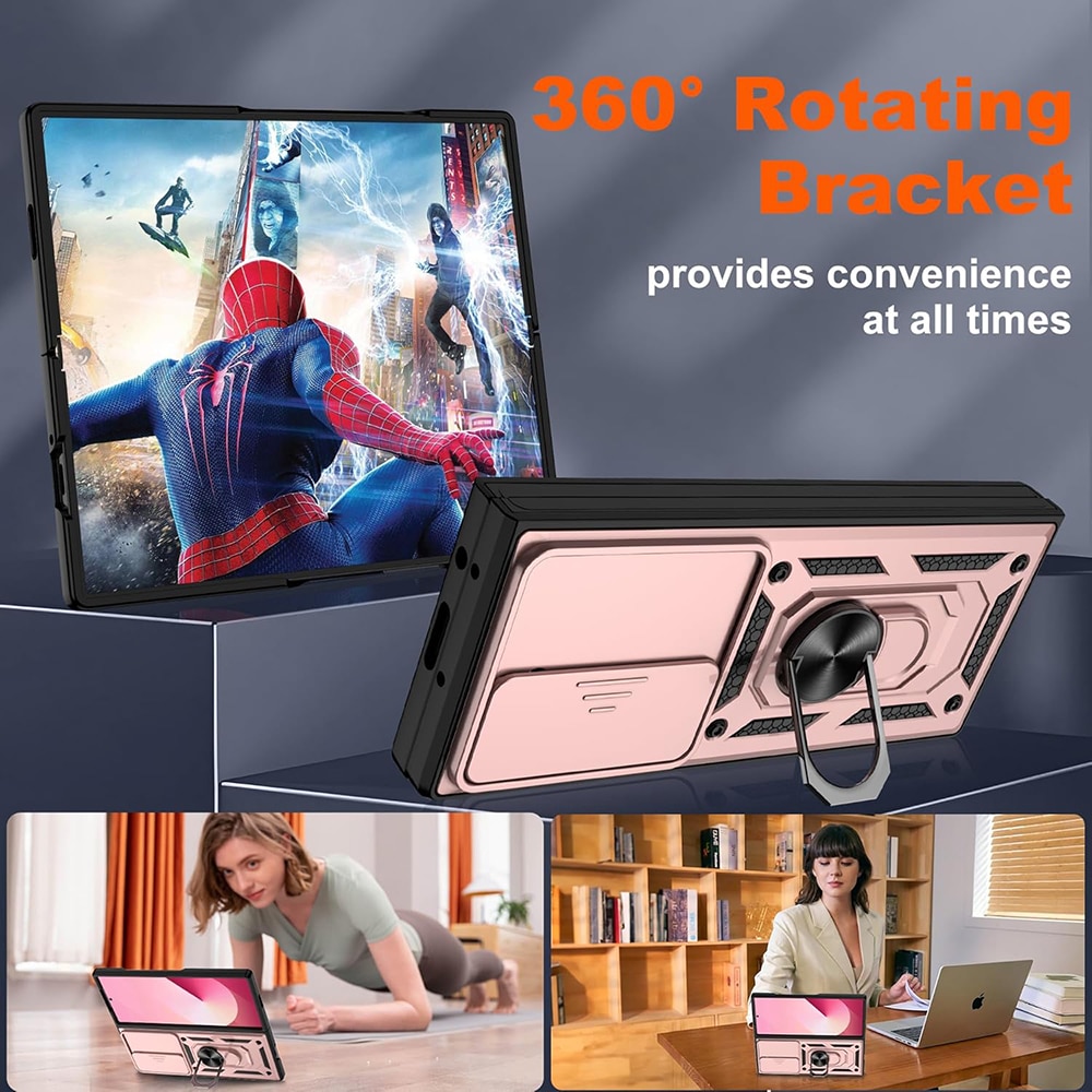 Techsuit CamShield Series - θήκη για Samsung Galaxy Z Fold7 - Ροζ - Image 5