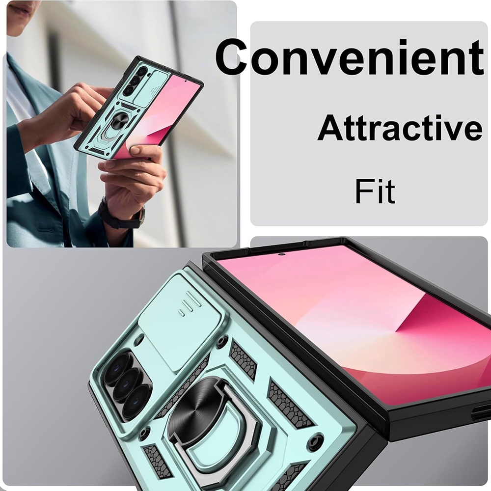 Techsuit CamShield Series - θήκη για Samsung Galaxy Z Fold6 - Πράσινο - Image 3